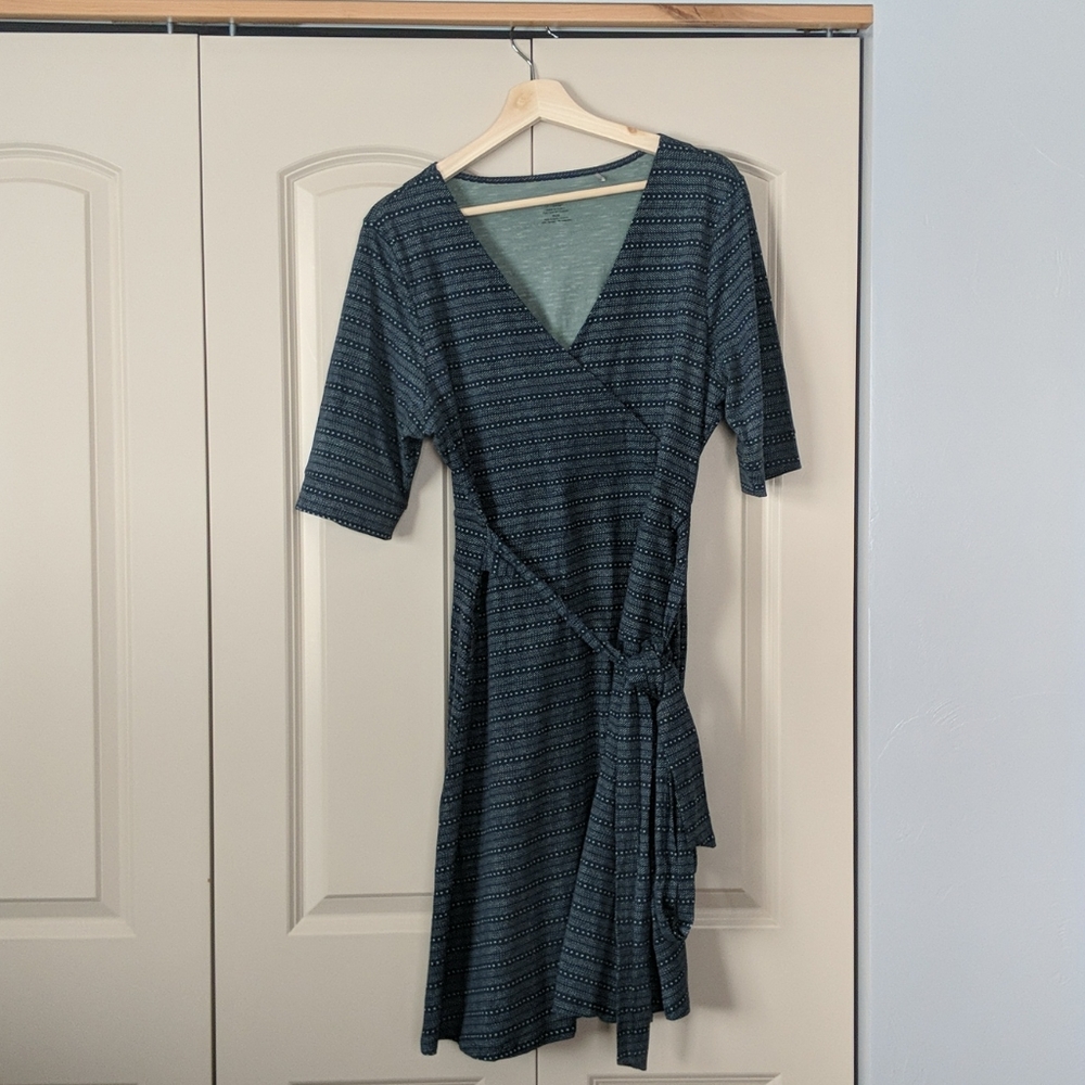 A- line tie dress